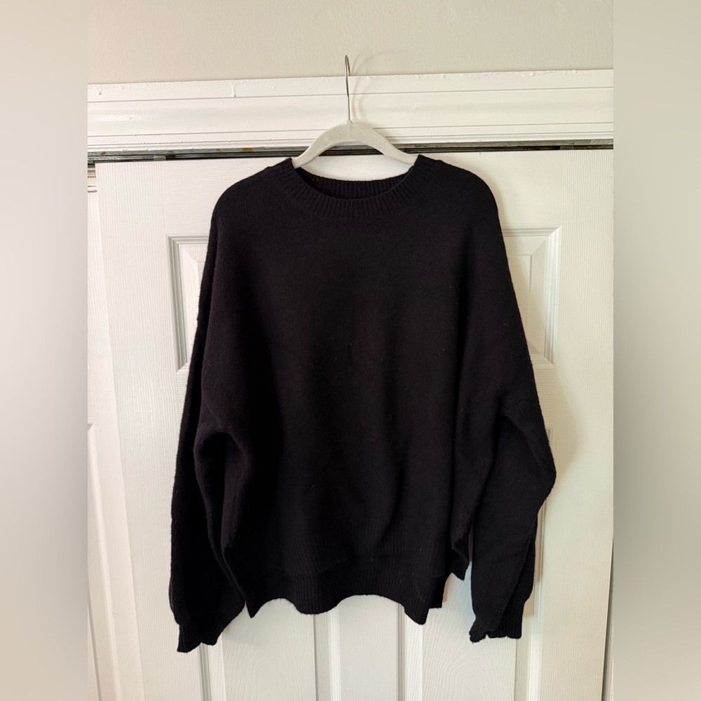 Black Knit Sweater